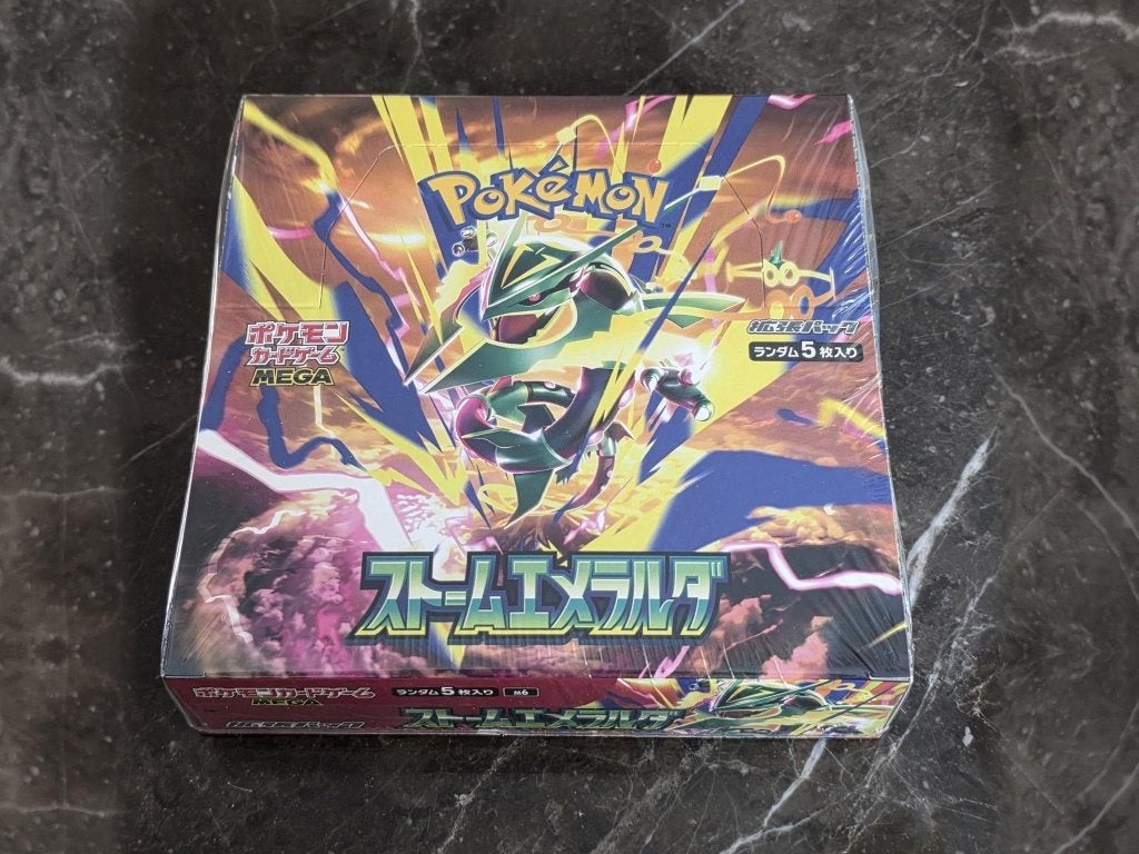 Japanse Storm Emeralda (M6) Booster Box | Delta Reign, Ophalen of Verzenden, Nieuw, Boosterbox