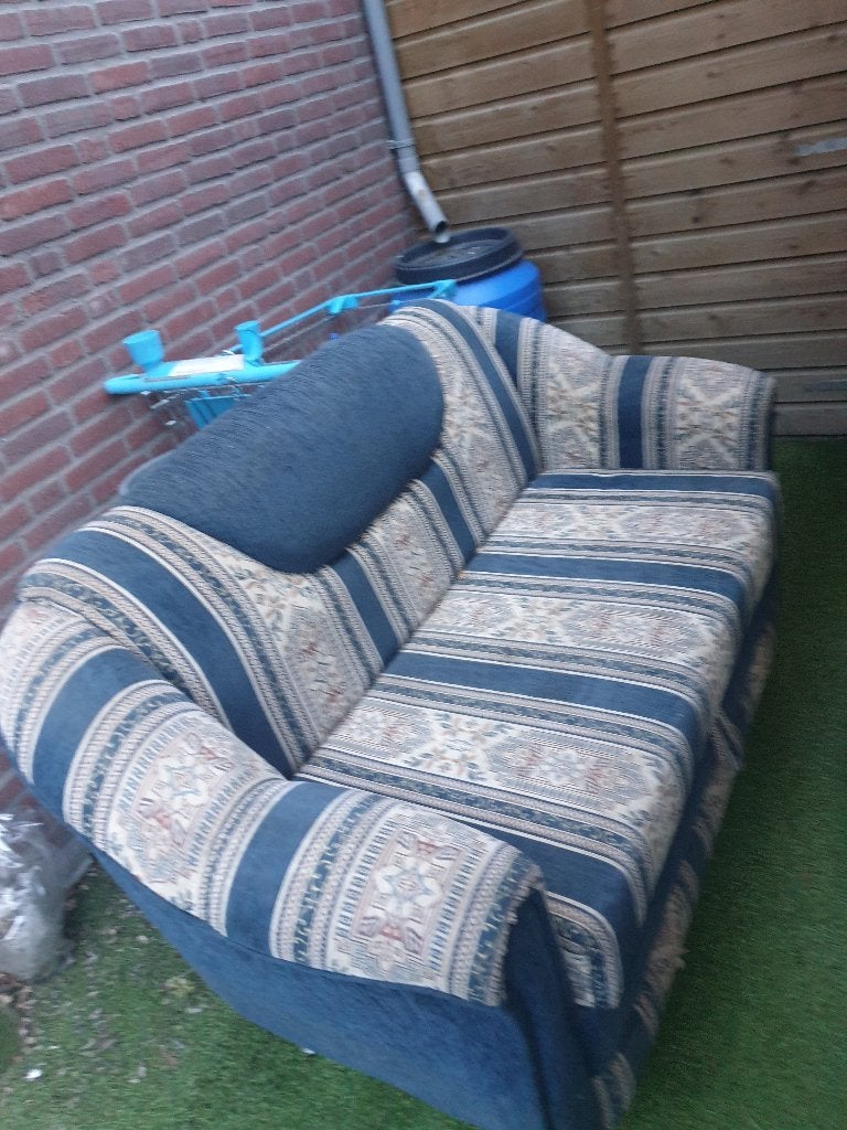 2 zits bank, Ophalen, Tweepersoons, 75 tot 100 cm, Zo goed als nieuw