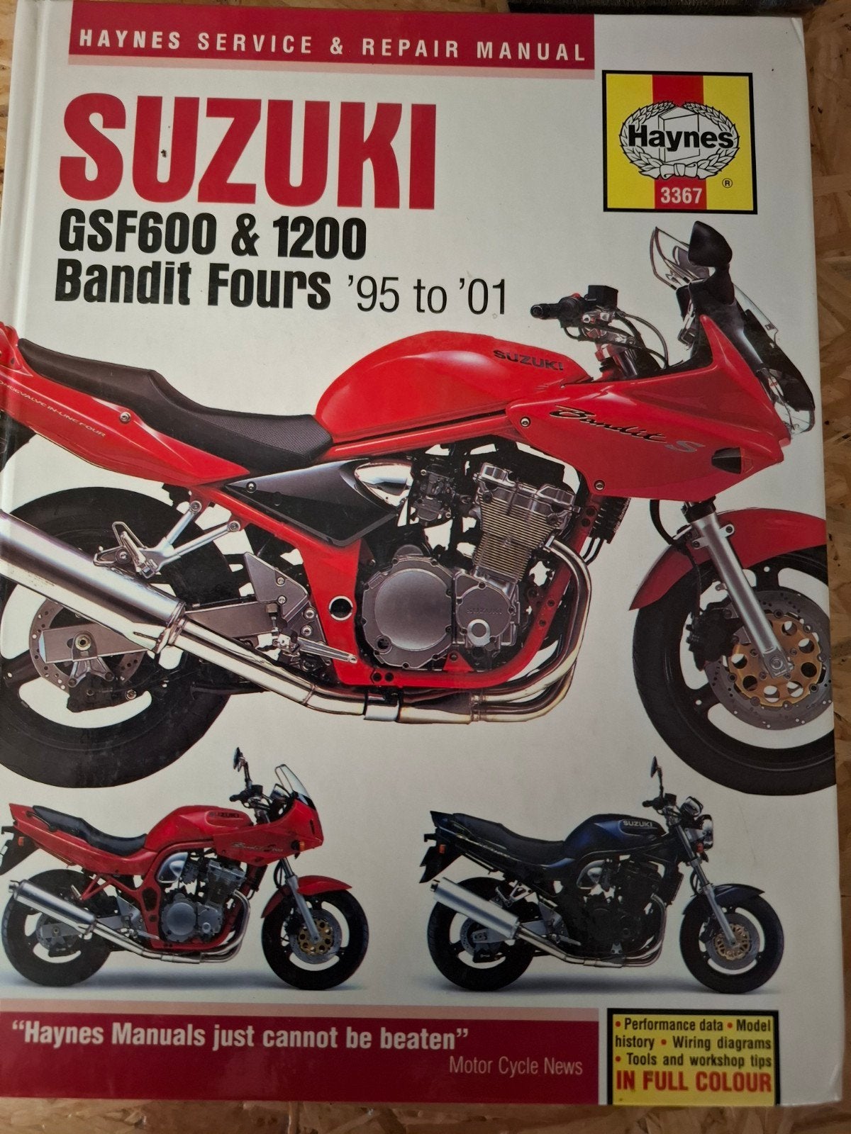 Haynes Werkplaatsboek Suzuki Bandit GSF600 & 1200t, Motoren, Handleidingen en Instructieboekjes, Ophalen of Verzenden, Suzuki