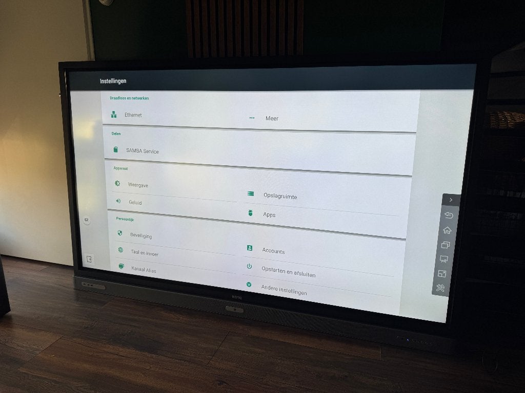 Foto 7 van BenQ RP8601K – 86 inch 4K Touchscreen + Android