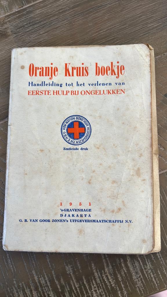 Oranje kruis boekje uit 1951, Ophalen of Verzenden
