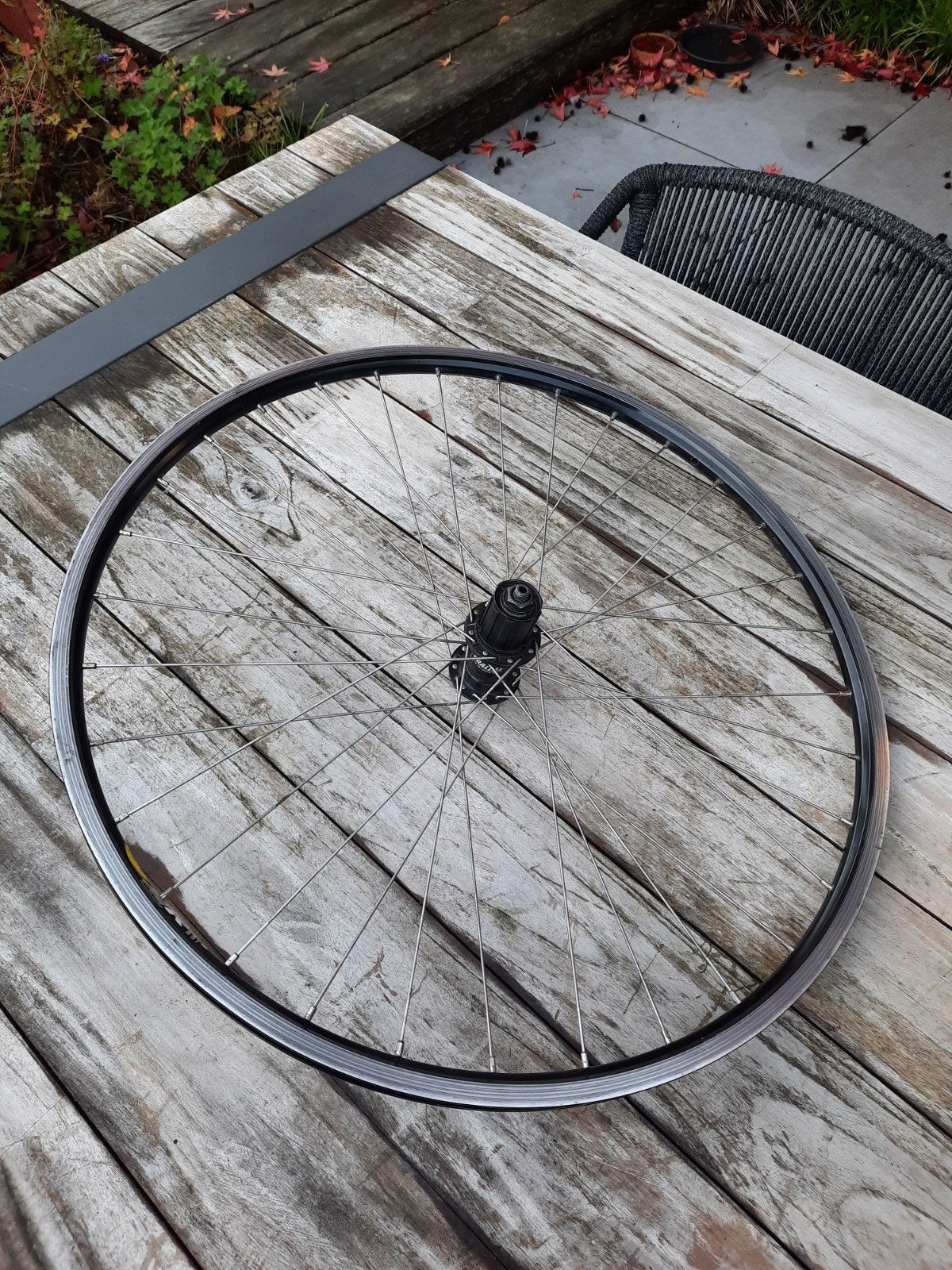 26 inch wiel ligfiets mountainbike shimano 559 LX Mavic, Ophalen of Verzenden, Ligfiets, Wiel