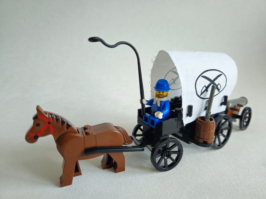LEGO 6716 Covered Wagon – Western, Gebruikt, Overige thema's, Lego, Ophalen of Verzenden