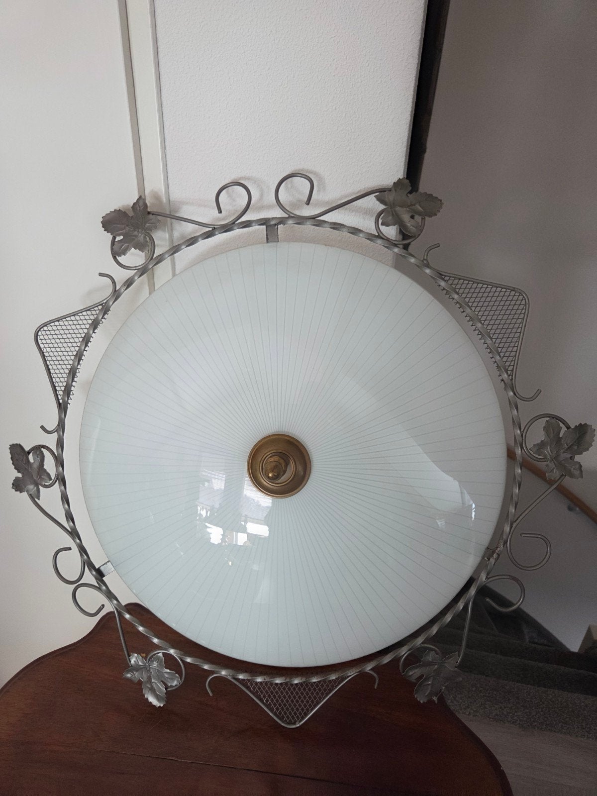 fraaie vintage plafonnière, Ophalen