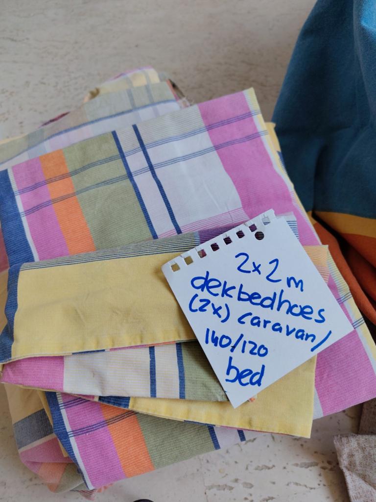 2x Dekbedhoes 200x200cm, Gebruikt, Dekbedovertrek, Tweepersoons, Ophalen of Verzenden