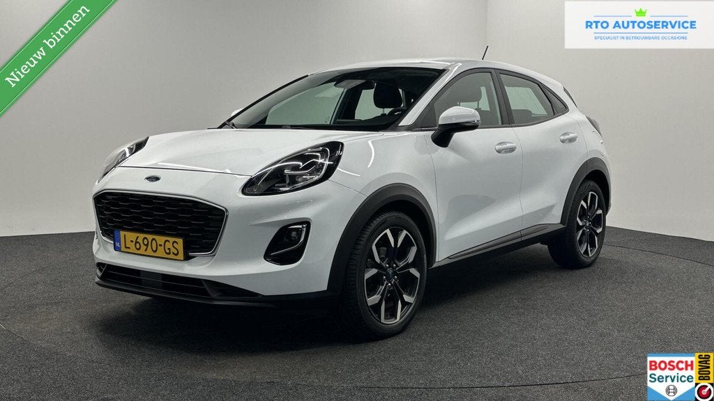 Ford Puma 1.0 EcoBoost Connected NAVI CARPLAY CRUISE LM 5000, Voorwielaandrijving, 94 pk, Stof, Met garantie (alle)