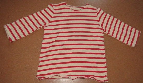 Gestreept t-shirt, Ophalen of Verzenden, Zo goed als nieuw, Korte mouw, Maat 36 (S)