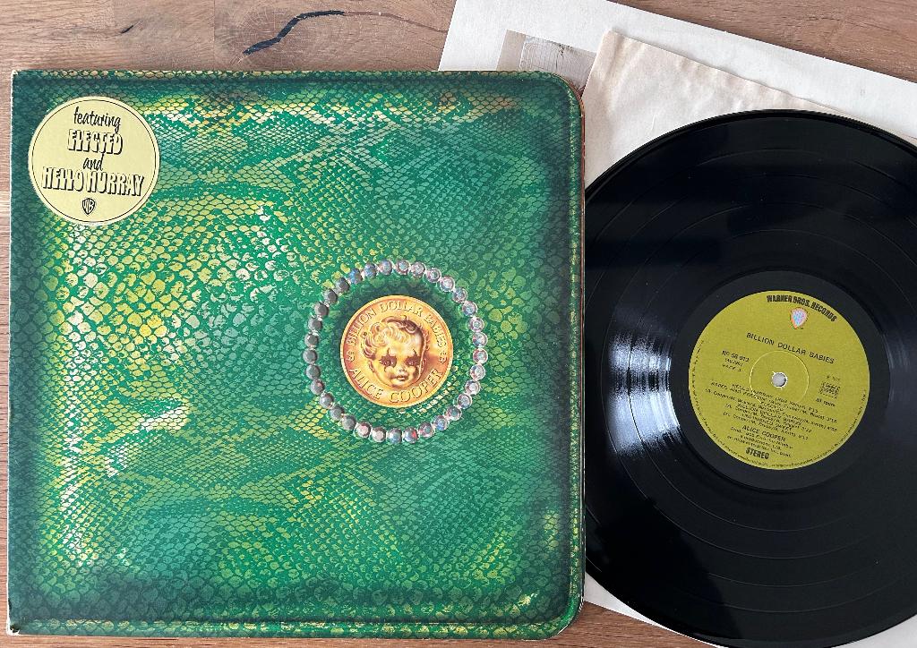 ALICE COOPER - Billion dollar babies ( LP; NMINT; w/dollar ), Cd's en Dvd's, Vinyl | Rock, Ophalen of Verzenden, 12 inch, Poprock