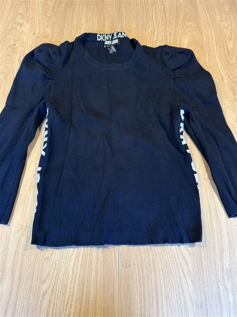 trui - DKNY Jeans Jumper Size Xl, Kleding | Dames, Truien en Vesten, Verzenden, Zo goed als nieuw, Maat 46/48 (XL) of groter, Blauw