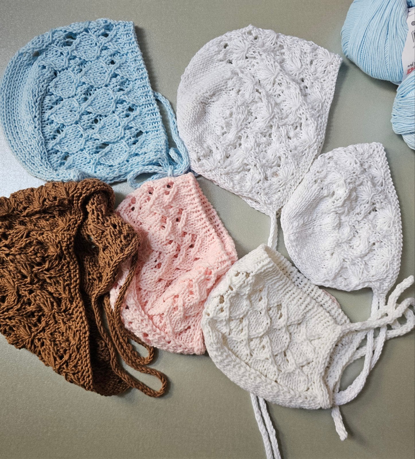 Handgemaakte babymuts - Diverse kleuren en maten, Kinderen en Baby's, Babykleding | Mutsen, Sjaals en Wanten, Jongetje of Meisje