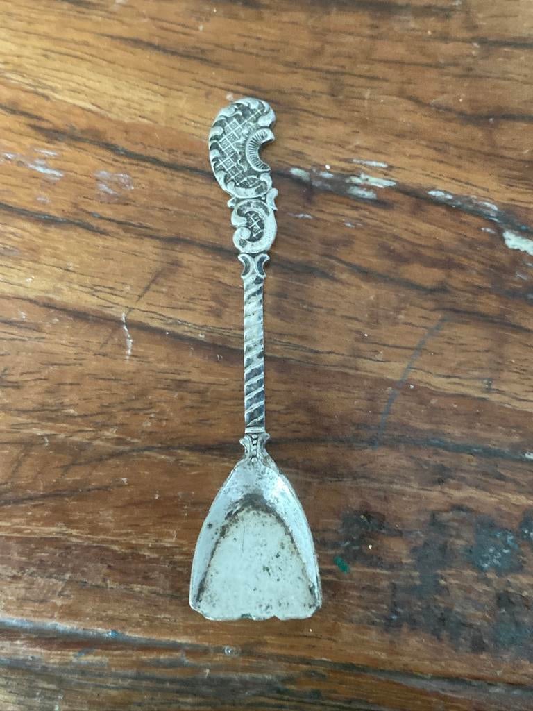 Zilveren lepeltje, Antiek en Kunst, Ophalen of Verzenden
