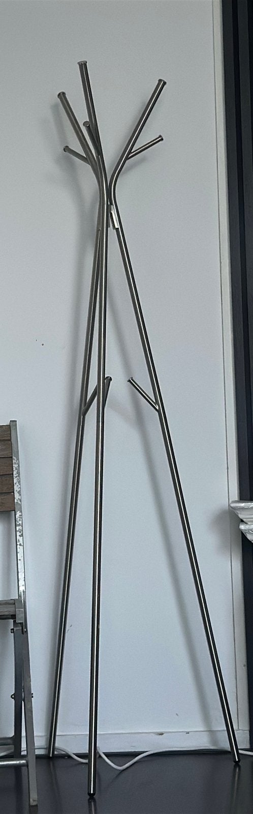 Zilver Kapstok, Zo goed als nieuw, Minder dan 100 cm, Metaal, Ophalen