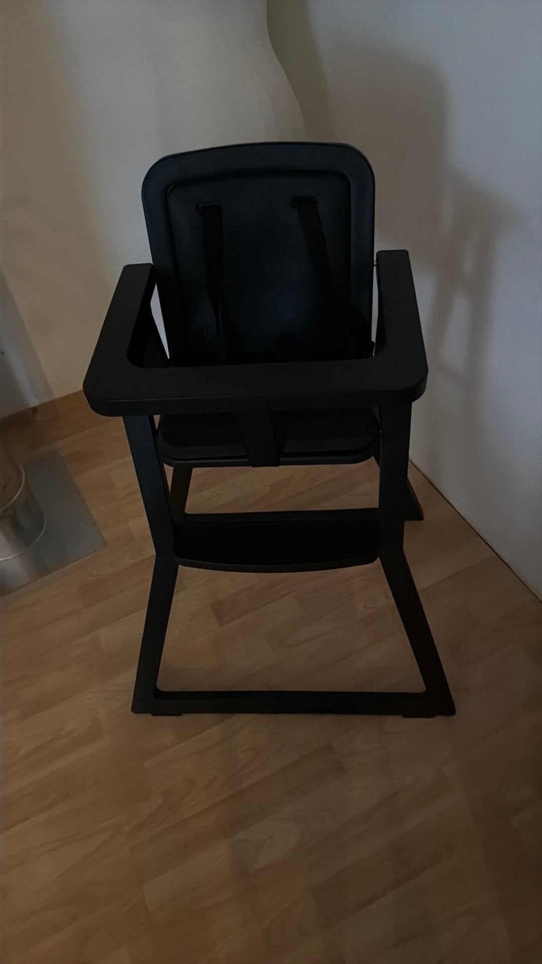 Kinderstoel zwart, Kinderen en Baby's, Ophalen, Gebruikt, Inklapstoel, Gordel(s)