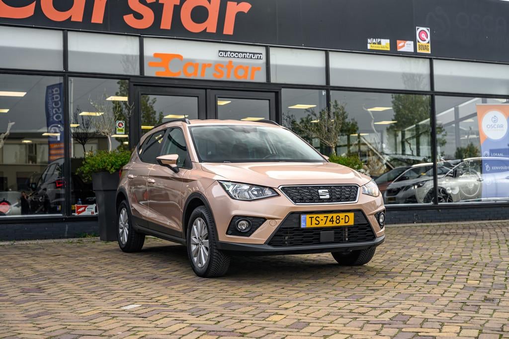 Seat Arona 1.0 TSI Style Business Intense|Navi|Car-Play|Crui, Auto's, Stof, Overige kleuren, 116 pk, 49 €/maand