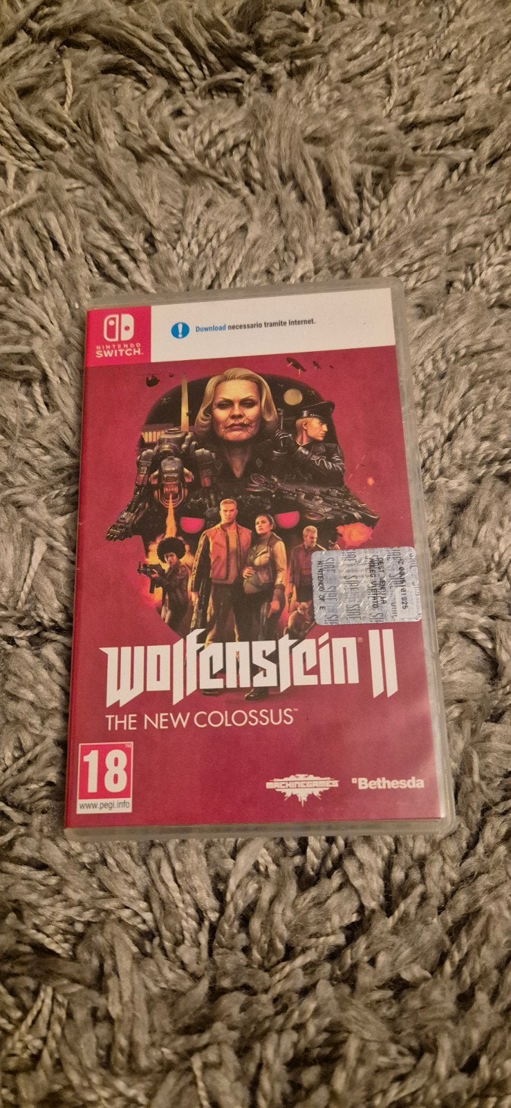 Wolfenstein II: The New Colossus - Nintendo Switch, Spelcomputers en Games, Ophalen of Verzenden, Zo goed als nieuw