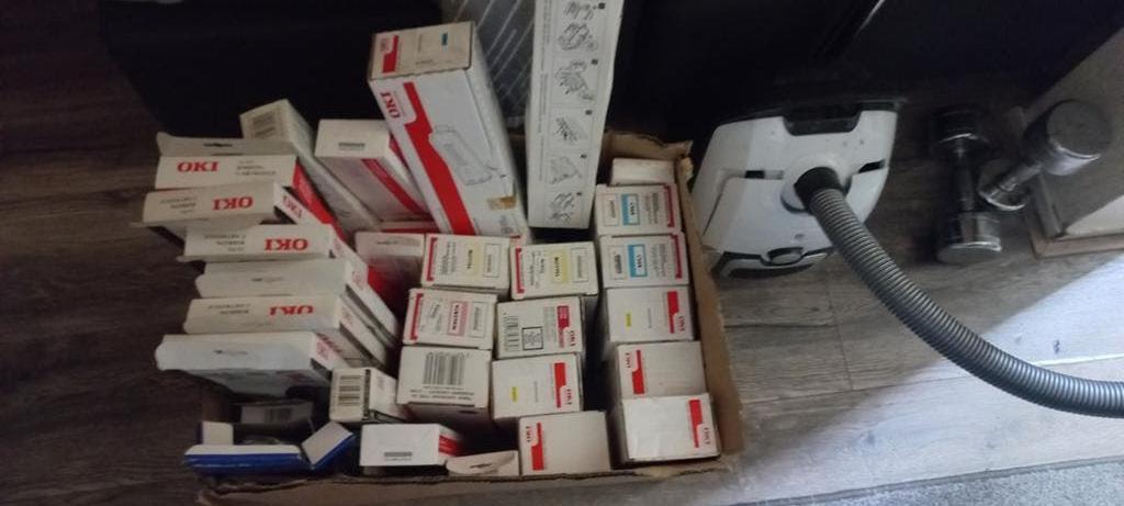 Grote partij OKI toners en lintcartridges, Computers en Software, Printers, Nieuw, Printer, Laserprinter, Kleur printen, Zwart-en-wit printen