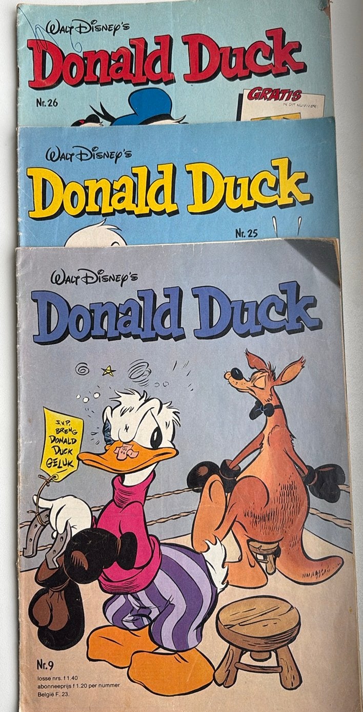 Donald Duck 1981, Gelezen, Europa, Ophalen of Verzenden, Meerdere comics