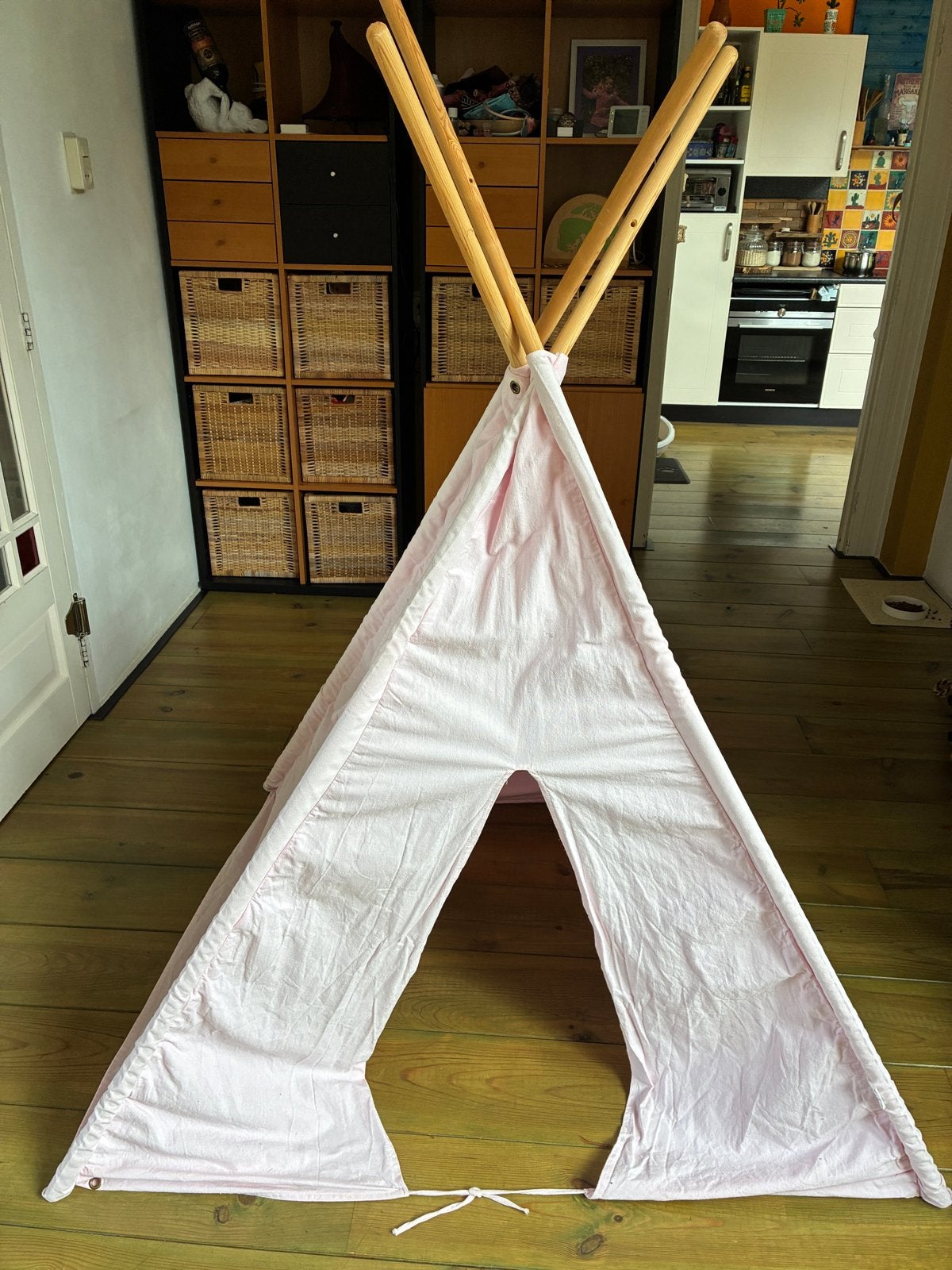 Roze kinder tipi wigwam tent van Bandits and Angels, Kinderen en Baby's, Speelgoed | Speeltenten, Ophalen, Gebruikt