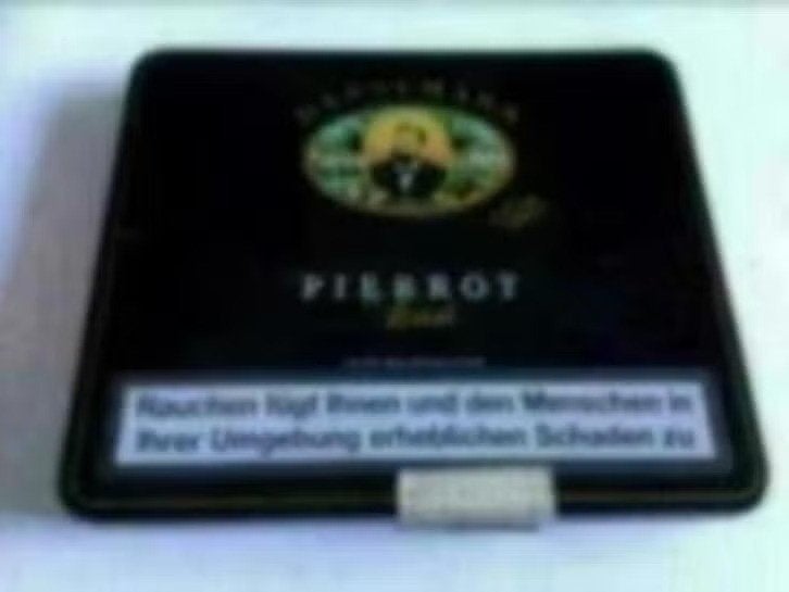 Sigarenblikje Danneman . Pierrot Brasil, Verzamelen, Blikken, Ophalen of Verzenden, Gebruikt, Overige