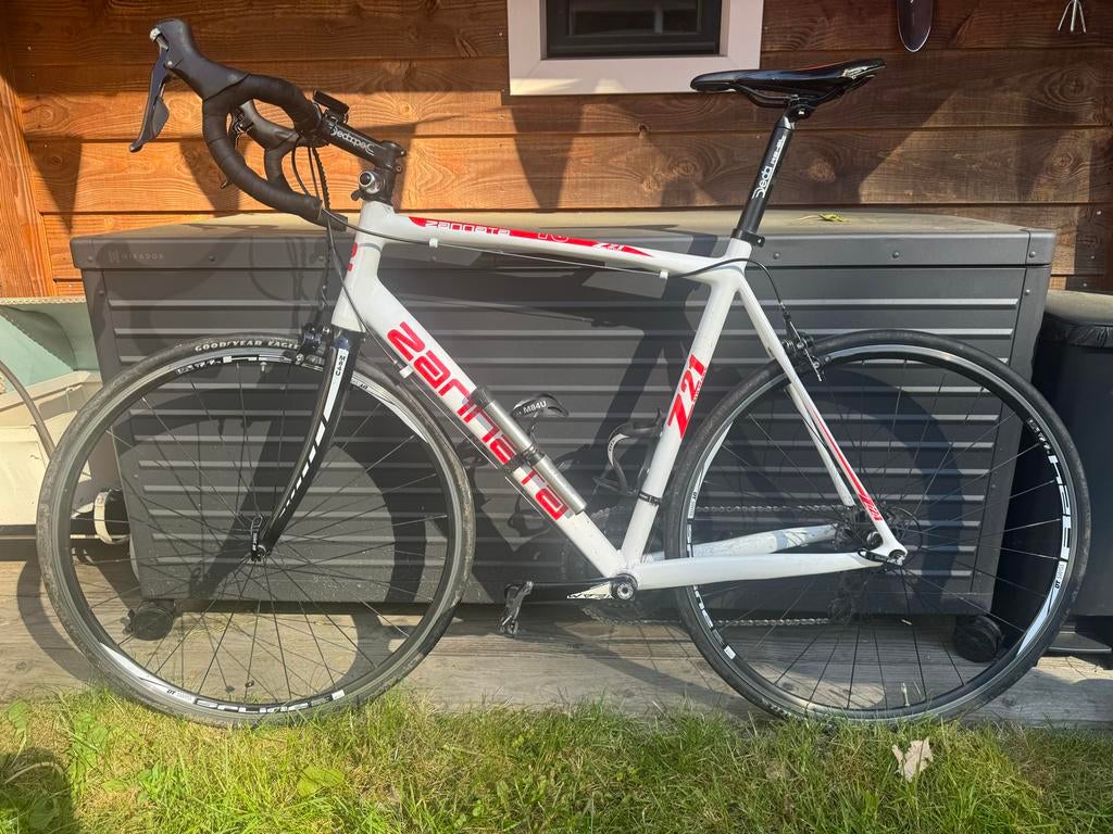 Racefiets met velgremmen en Goodyear Eagle F1 banden, Overige merken, 28 inch, Gebruikt, Aluminium
