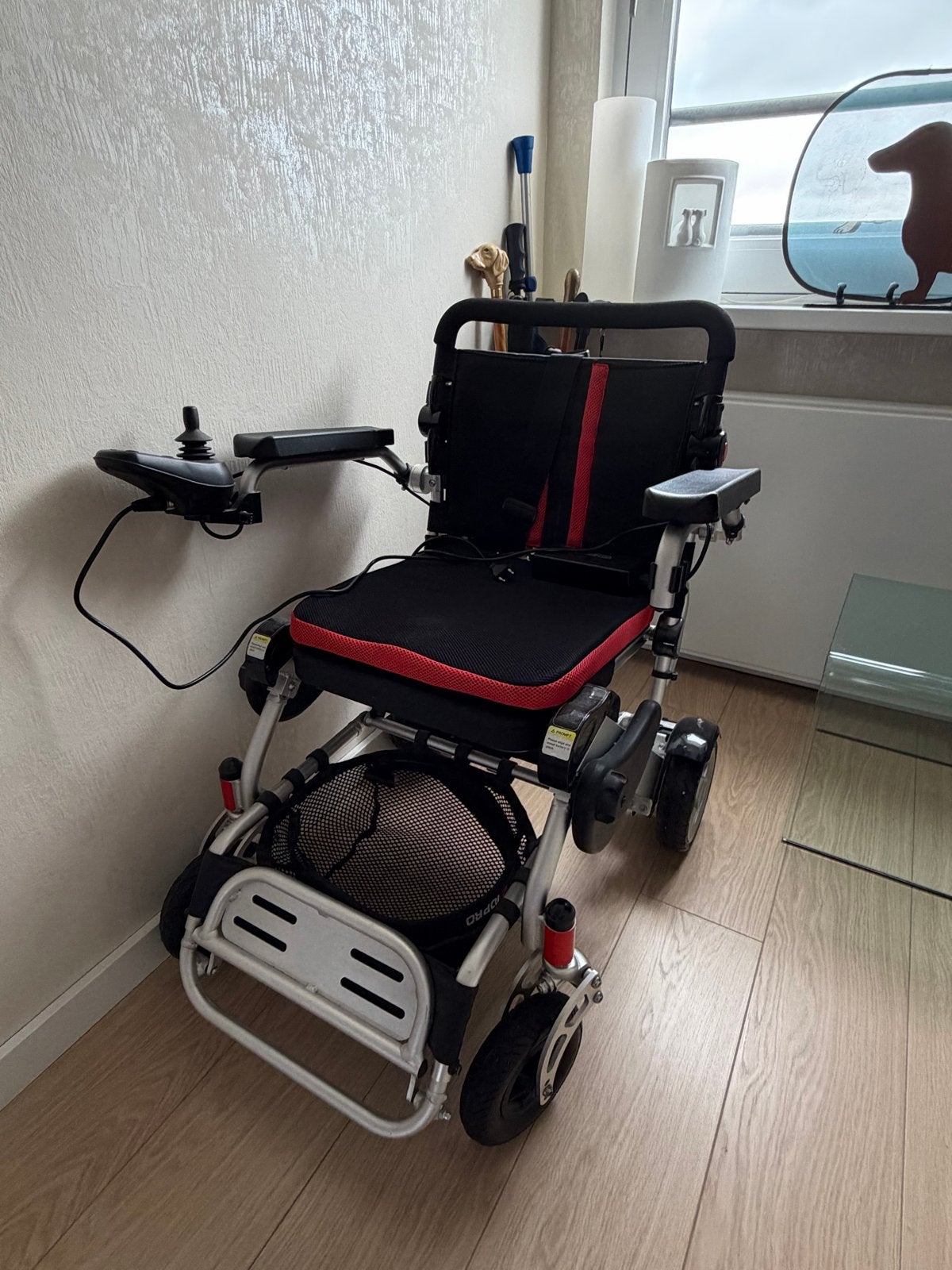 Smart Chair Original: dé opvouwbare elektrische rolstoel, Ophalen, Inklapbaar, Zo goed als nieuw, Elektrische rolstoel