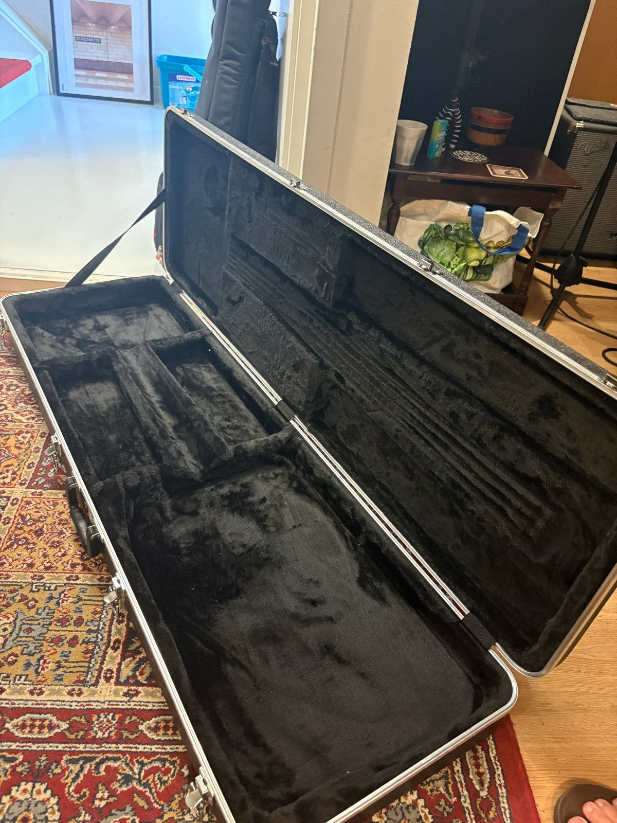 Gator Flightcase Basgitaar - Zo goed als nieuw, Ophalen, Zo goed als nieuw, Elektrische gitaar, Flightcase