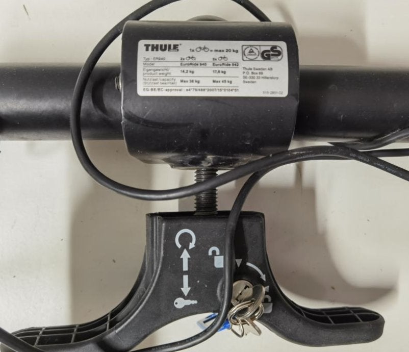 Fietsdrager, Auto diversen, Ophalen, 2 fietsen, Zo goed als nieuw, Trekhaakdrager