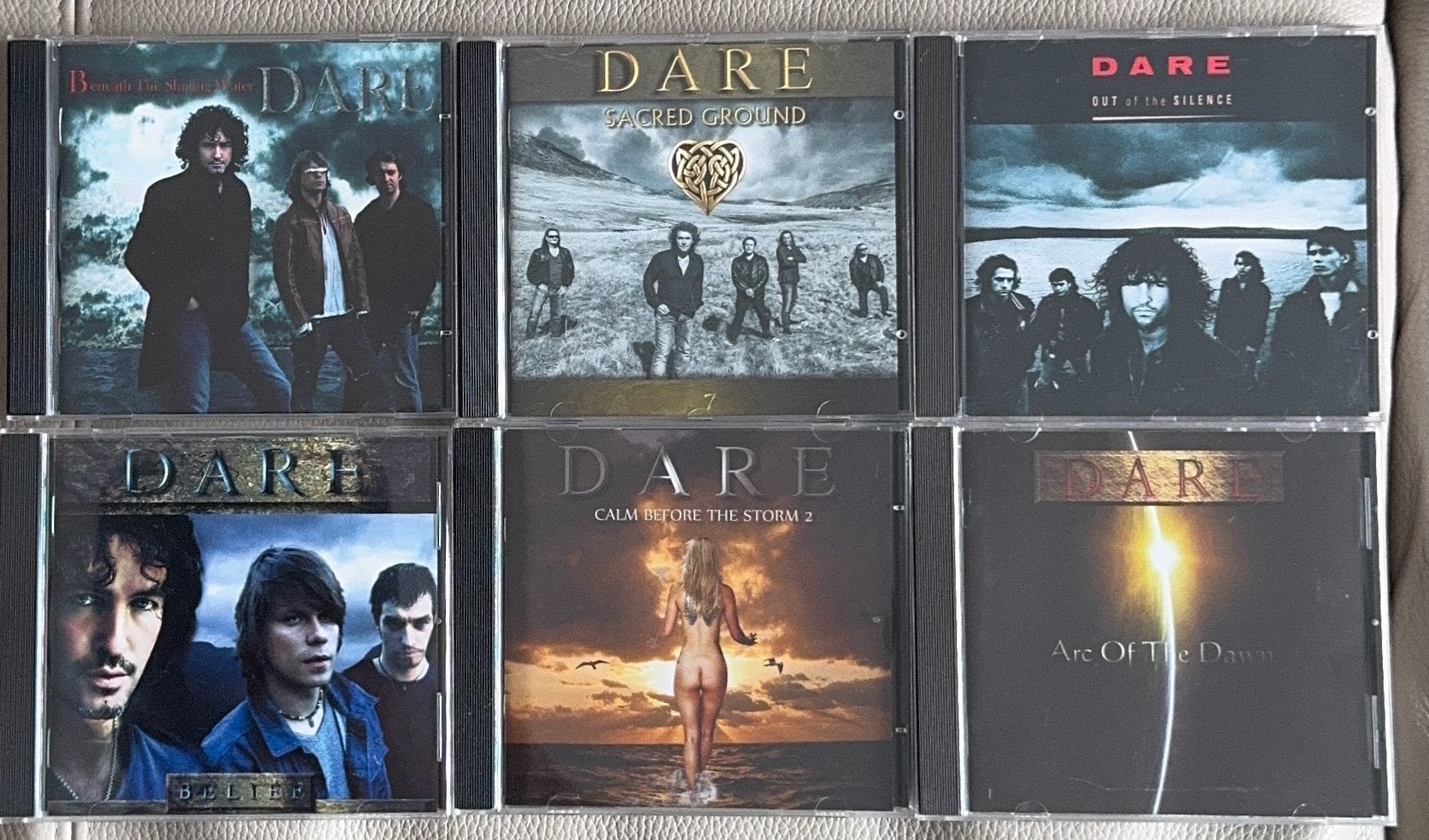 DARE, 6 cd albums, in 1 koop of Los te koop, PROG., Verzenden, Zo goed als nieuw, Progressive Rock, Album
