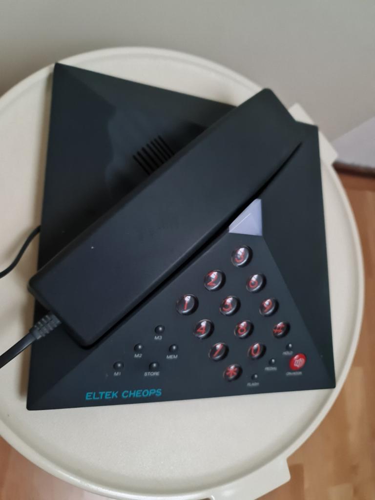 Eltec Cheops vaste telefoon piramide design werkend mooi, Ophalen