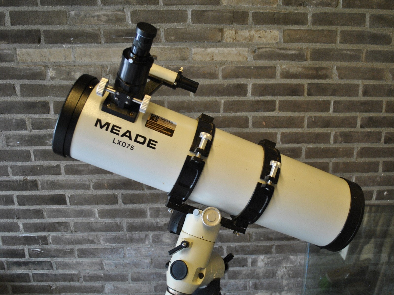 MEADE LDX75 TELESCOOP met veel accessoires, Ophalen, Gebruikt, 80 tot 200 mm, Met statief