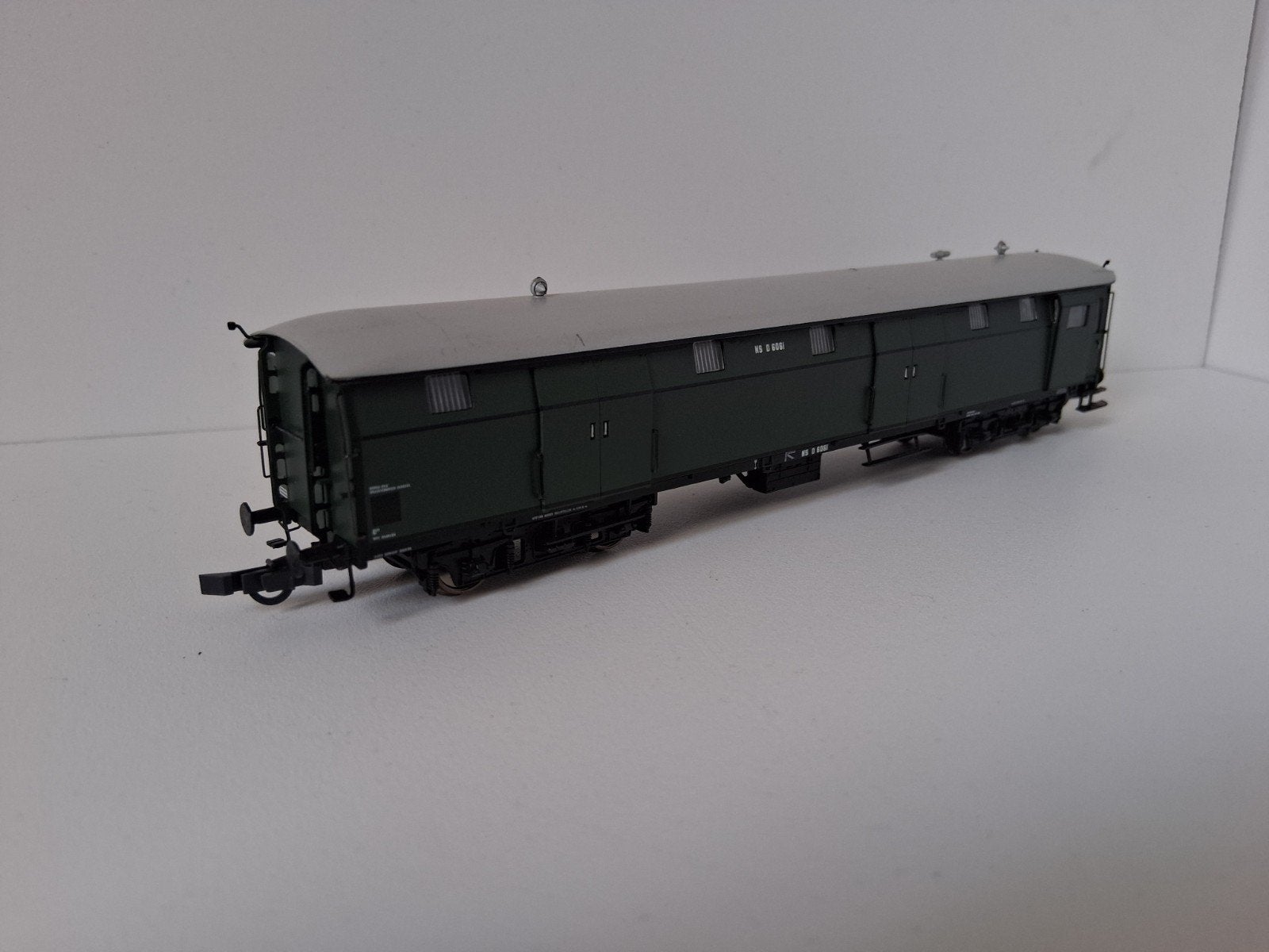 Artitec NS Stalen D vierdeurs groen D 6061, Overige merken, Gelijkstroom, Wagon, Ophalen of Verzenden