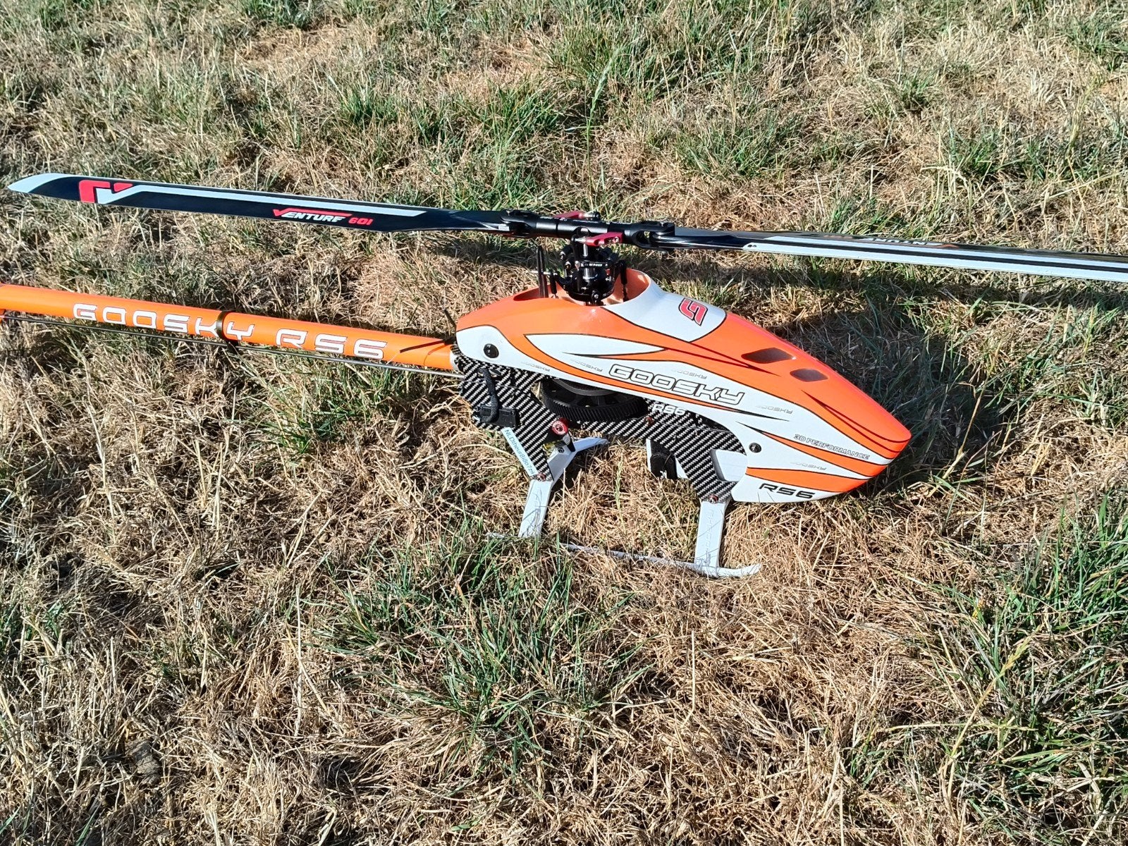 Goosky RS6 heli, Ophalen of Verzenden, Gebruikt, Elektro, Helikopter