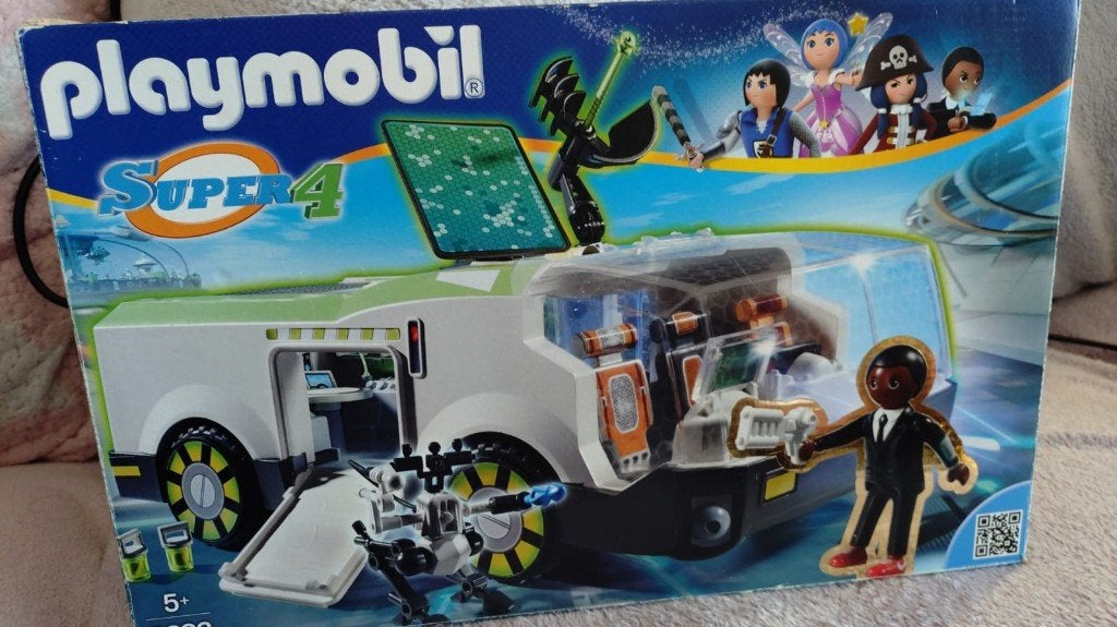 playmobil Super 4: Kameleon met Gene setnummer 6692, Ophalen, Gebruikt