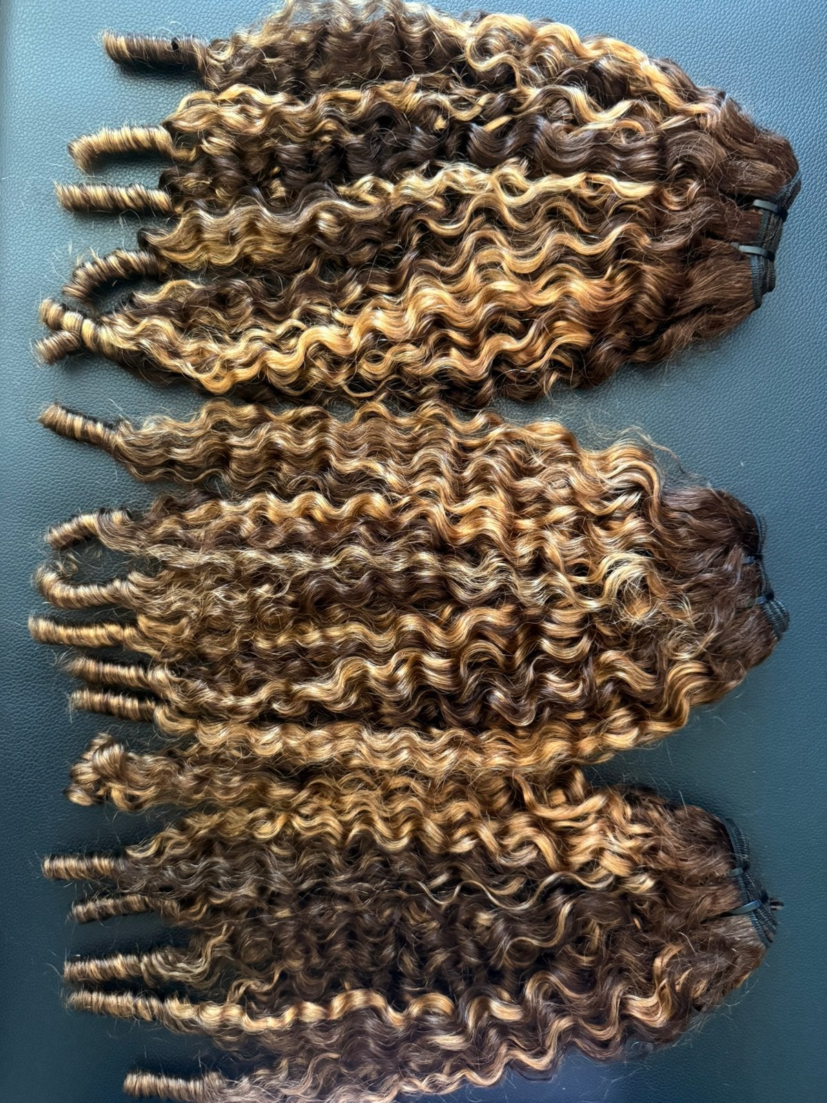 RAW HAIR curly burmese krullen bundel pruik extensions weave, Ophalen of Verzenden, Nieuw, Pruik of Haarverlenging