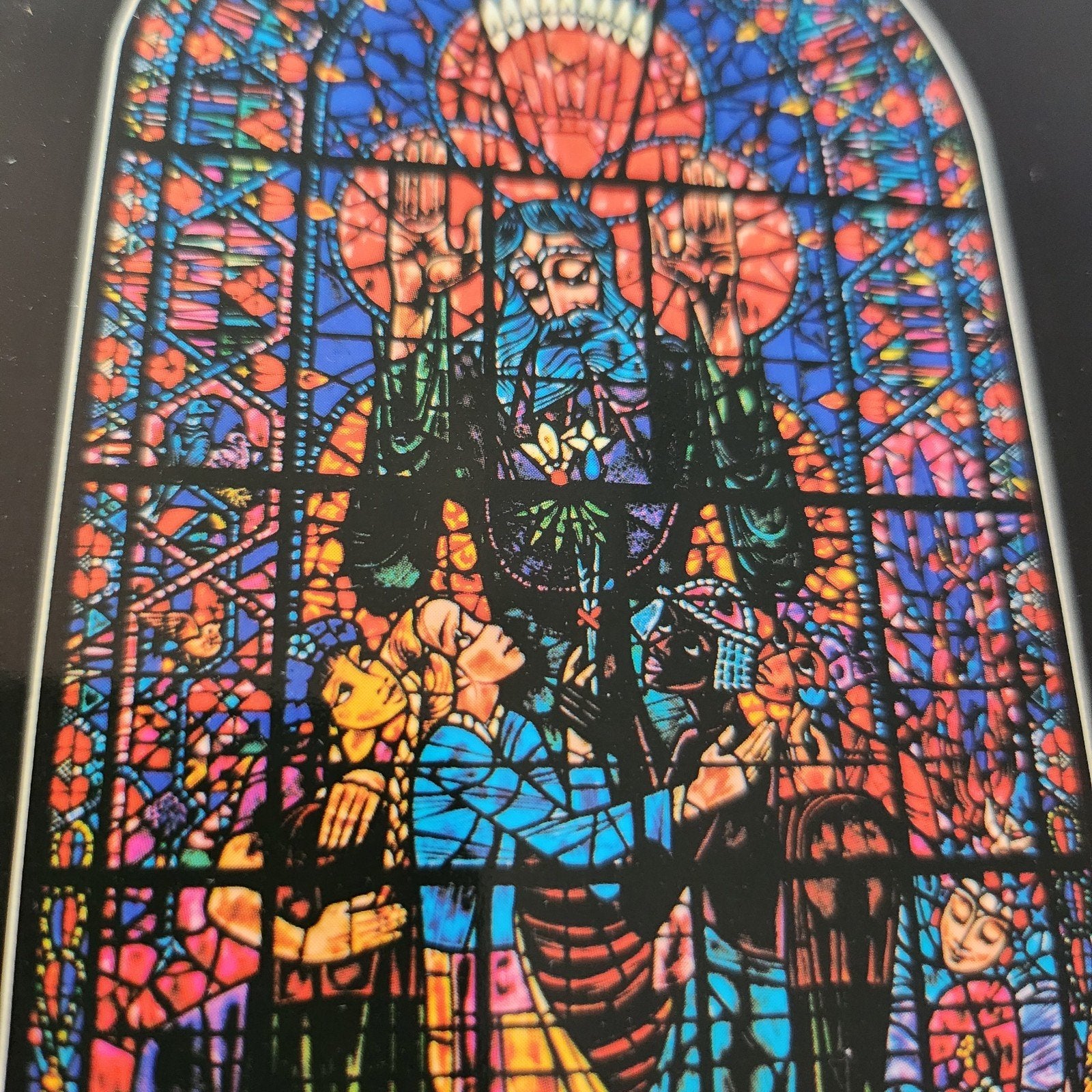 Ansichtkaart Glas-in-lood Canterbury Kathedraal, Verzenden, 1980 tot heden, Ongelopen, Cultuur en Media