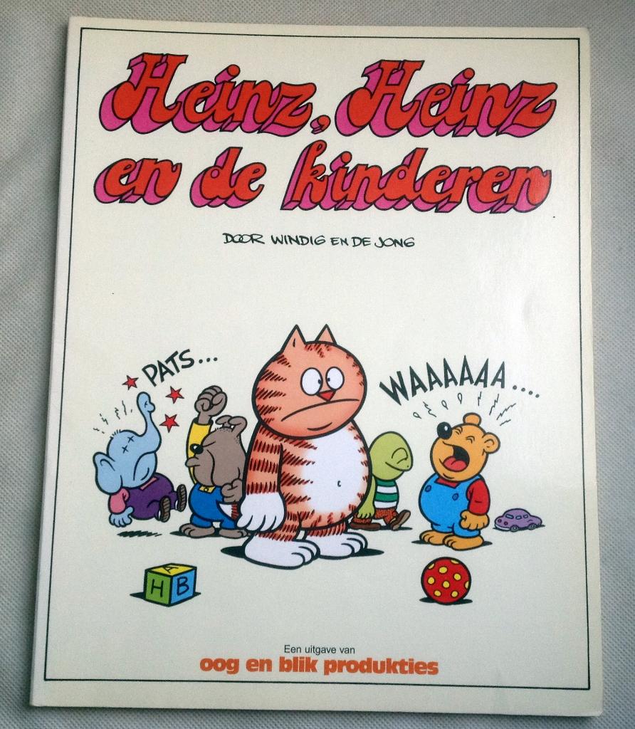 Heinz , Heinz en de Kinderen Windig & de Jong, Boeken, Eén stripboek, Verzenden, Gelezen, Windig & De Jong
