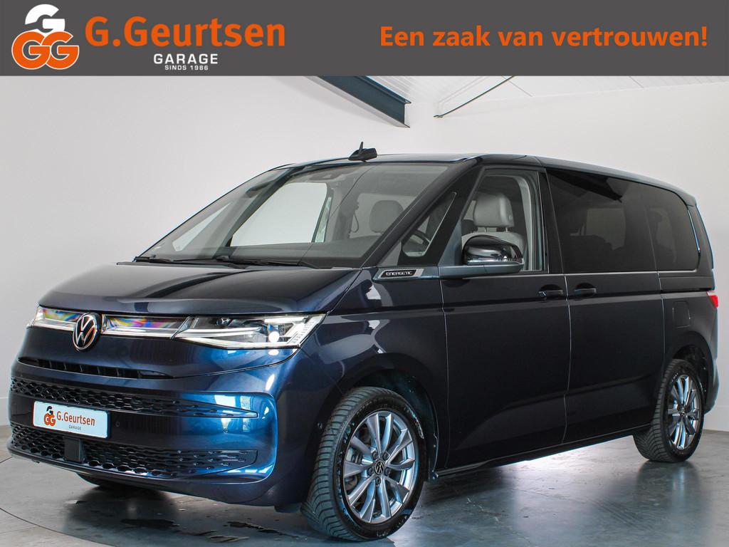 Volkswagen Multivan 1.4 eHybrid L1H1 Energetic 7-Persoons, P, Auto's, Gebruikt, Blauw, 7 stoelen, 1600 kg