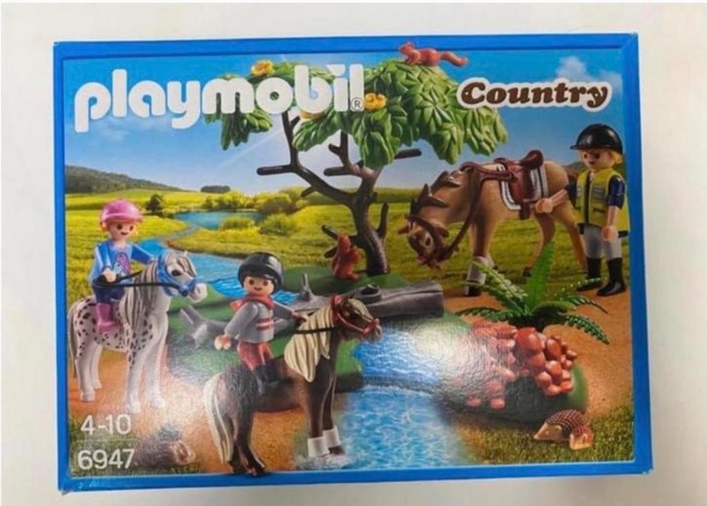 Playmobil Country Paarden en Ruiters Set 6947, Kinderen en Baby's, Speelgoed | Playmobil, Ophalen of Verzenden, Zo goed als nieuw