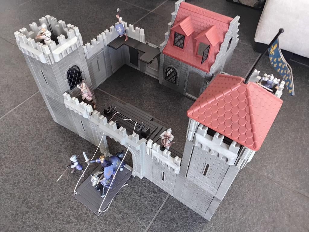 Simba Kasteel incl Ridders, Verzamelen, Speelgoed, Ophalen of Verzenden, Zo goed als nieuw