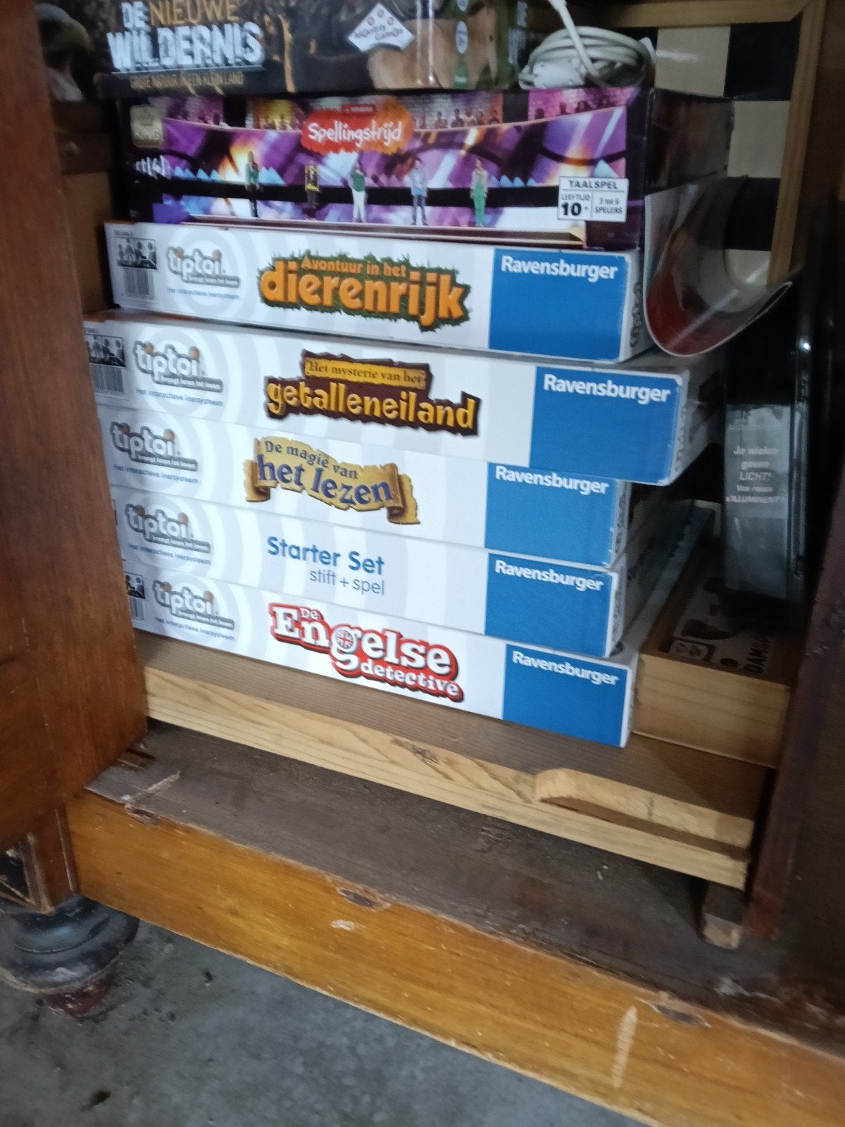 5x tiptoi, Ophalen