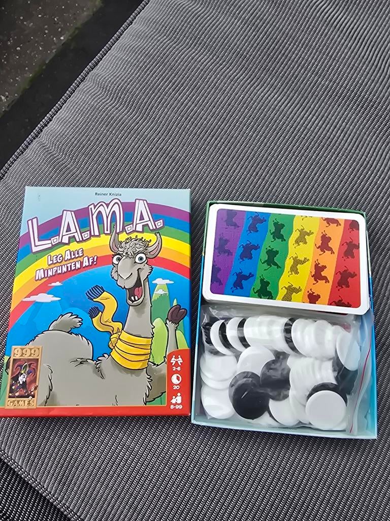 Lama kaartspel, Ophalen