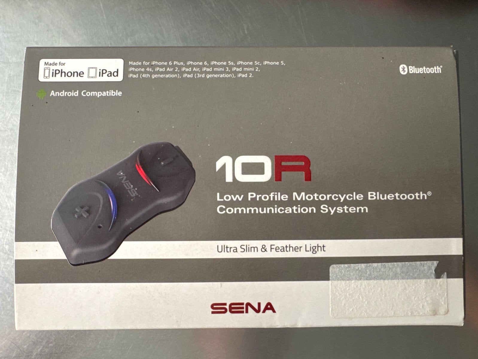 Sena 10R Bluetooth Communicatiesysteem - Nieuwstaat, Ophalen of Verzenden, Zo goed als nieuw