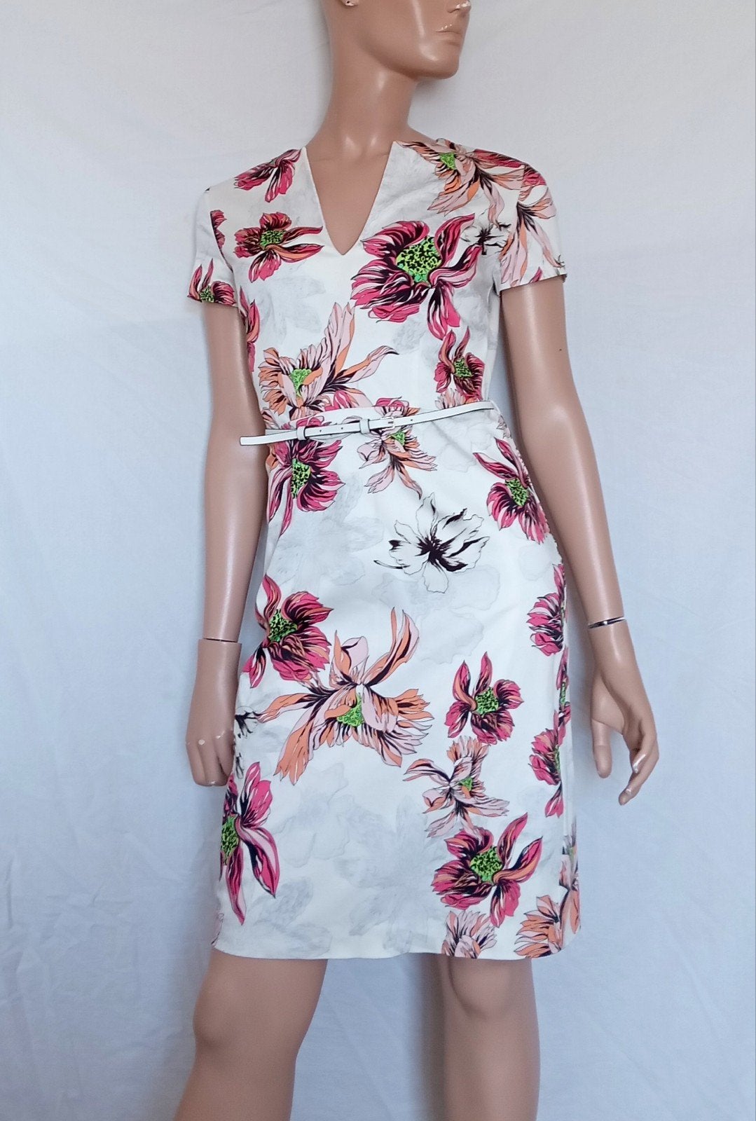 BLUMARINE Jurk , Maat 36, Overige kleuren, Ophalen of Verzenden, Zo goed als nieuw, Knielengte