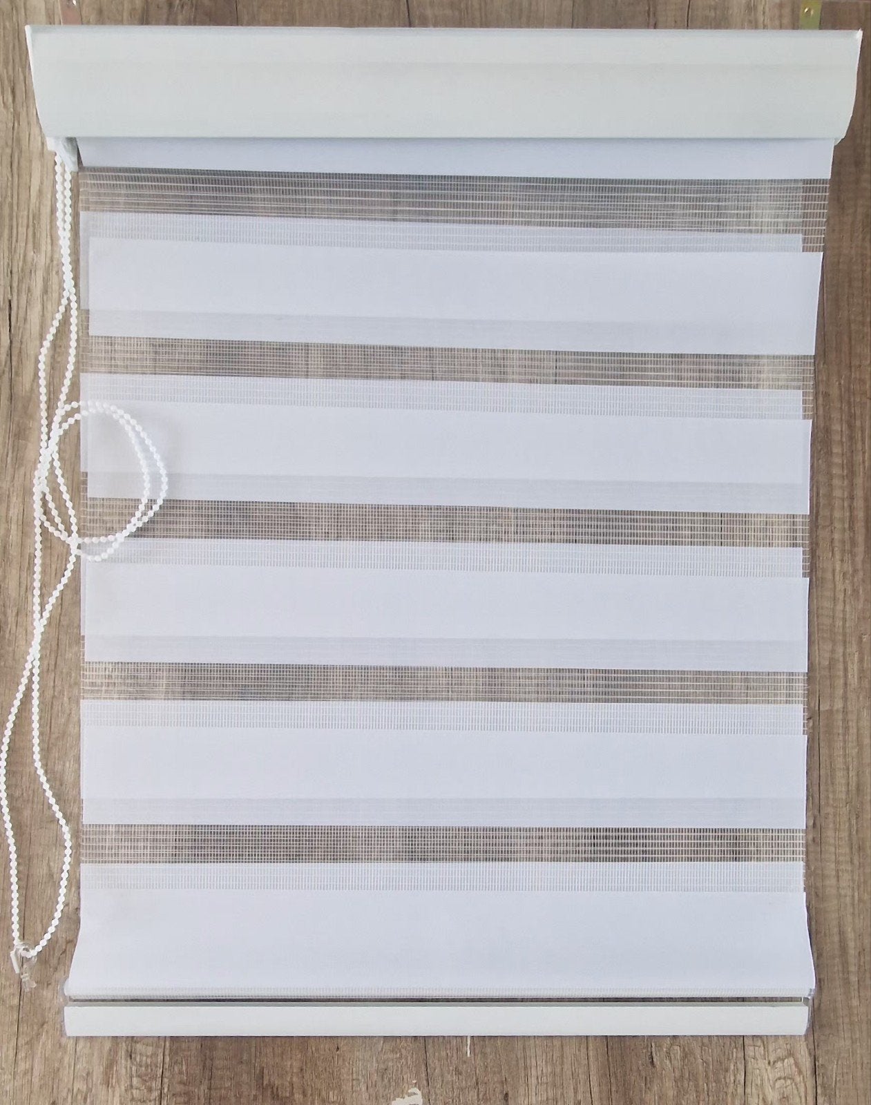 Duo Roller Blind Wit Kleur 60cm180cm, Ophalen, Zo goed als nieuw, Wit