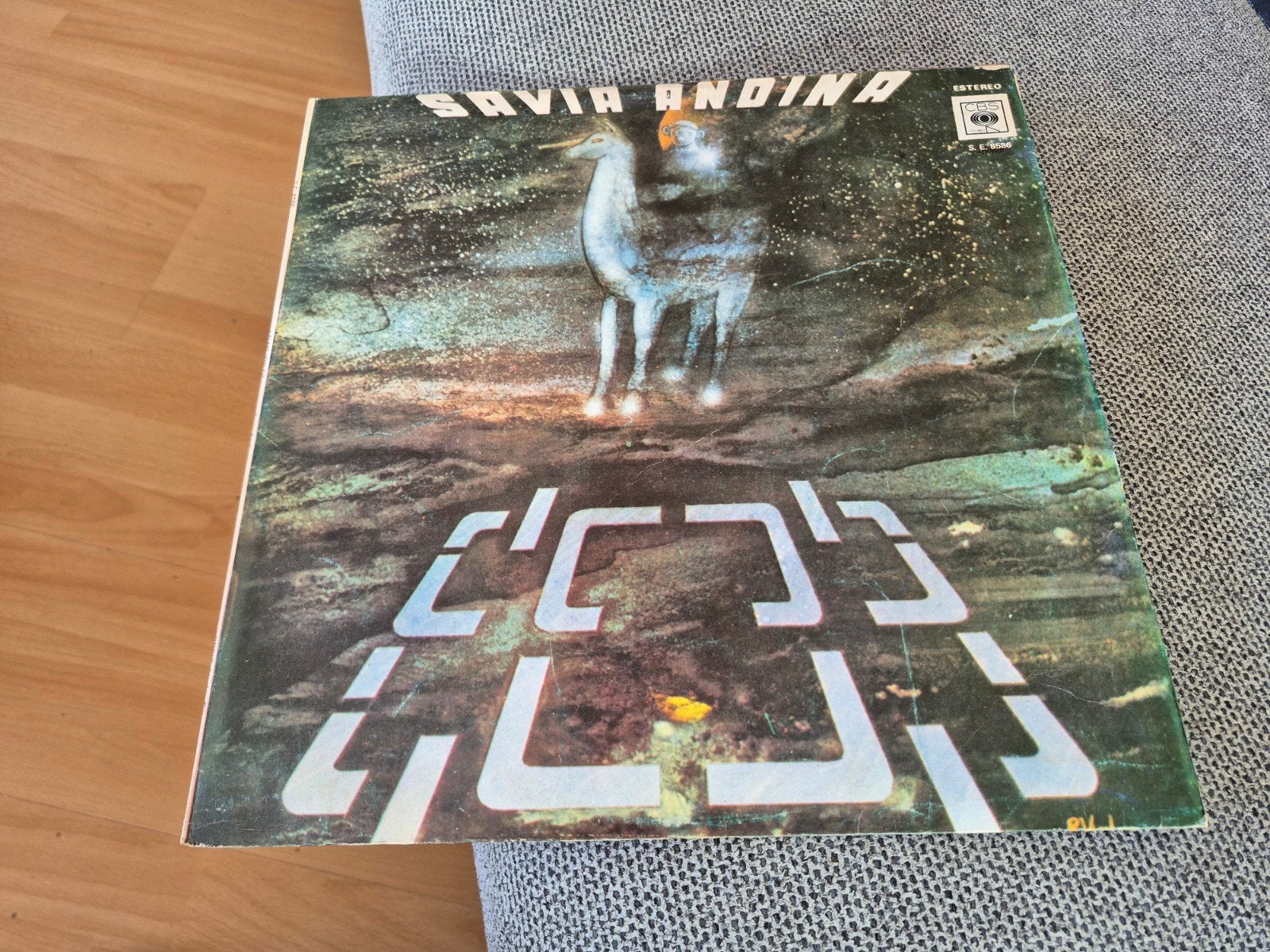 Savia Andina LP  Latin Folk, Cd's en Dvd's, Ophalen of Verzenden, Zo goed als nieuw, 12 inch