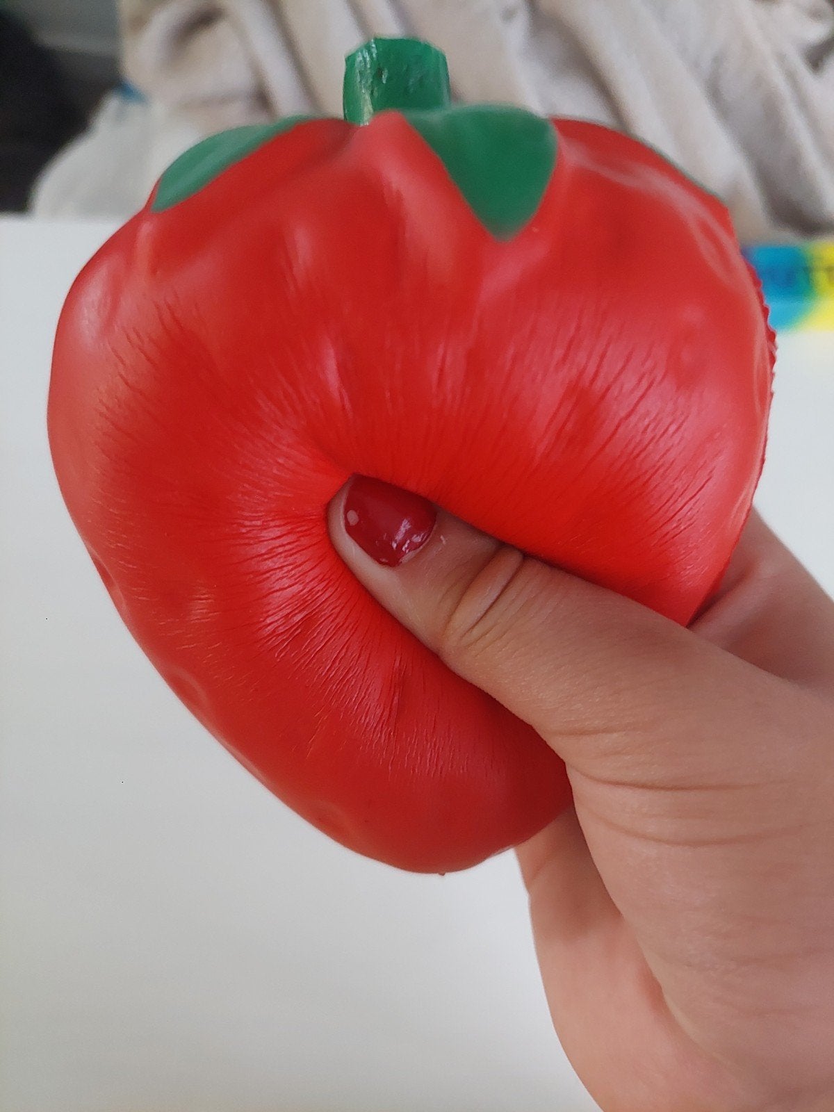 Squishy Aardbei Stressbal - Nieuw, Kinderen en Baby's, Speelgoed | Overig, Ophalen of Verzenden