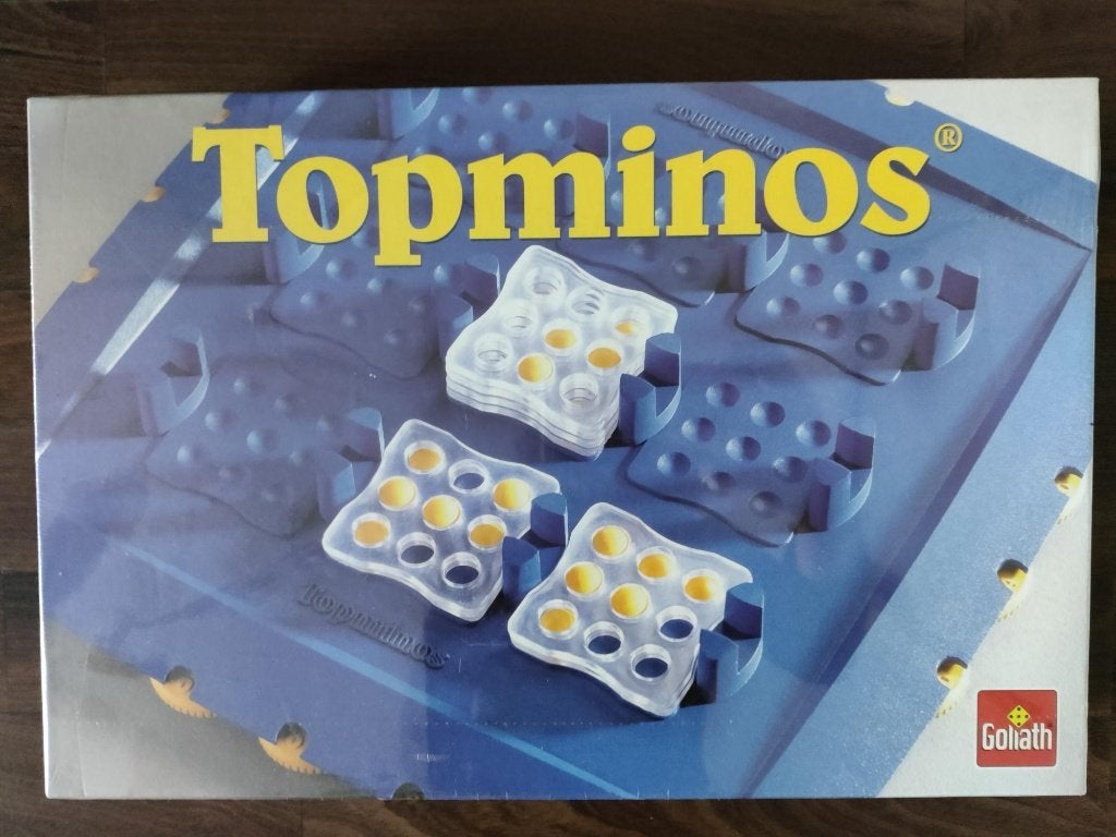Topminos bordspel     NIEUW NOG IN SEAL, Een of twee spelers, Ophalen of Verzenden, Nieuw, Goliath