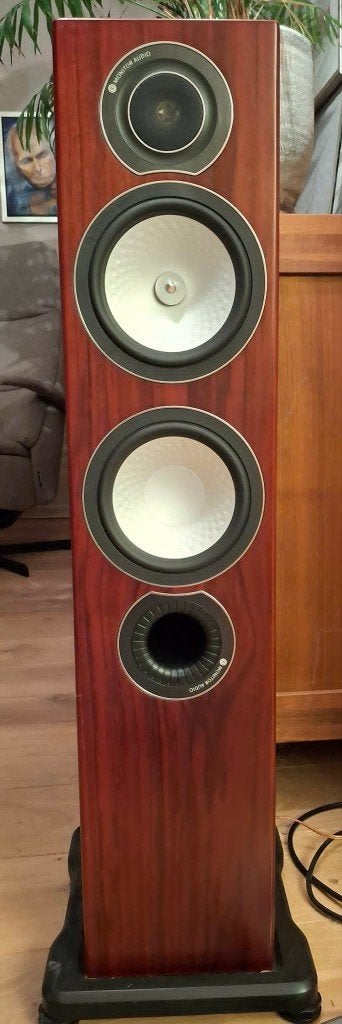 Monitor Audio Silver RX6, Audio, Tv en Foto, Luidsprekers, Ophalen, Vloerstaande luidspreker, Gebruikt, 60 tot 120 watt