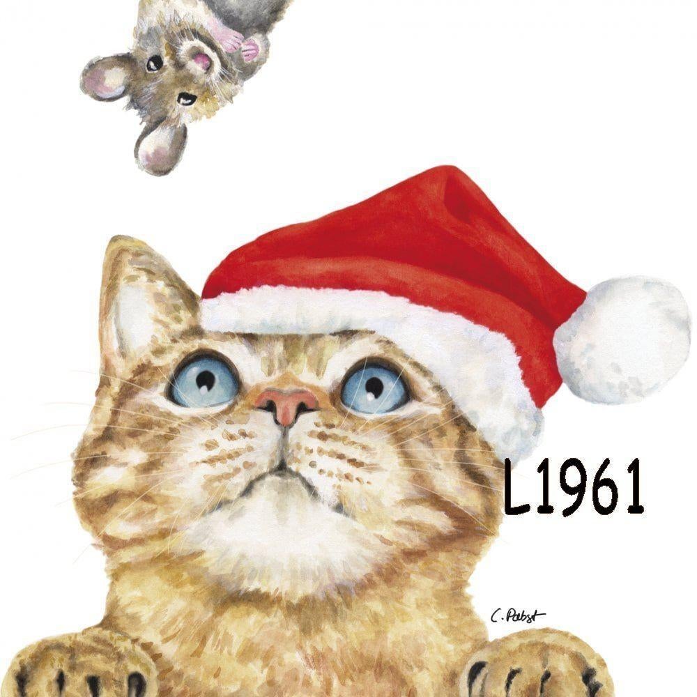 Servetten decoupage/bullet journal * Kerst L1961 L1963 L1966, Verzenden, Nieuw