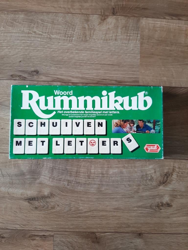 Rummikub Schuiven met Letters, Ophalen of Verzenden